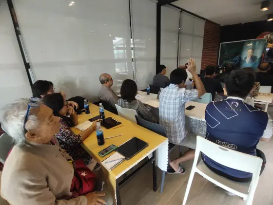 บรรยากาศสัมมนาเทรด Forex ของ Gangster Trader Academy จังหวัดนครพนม