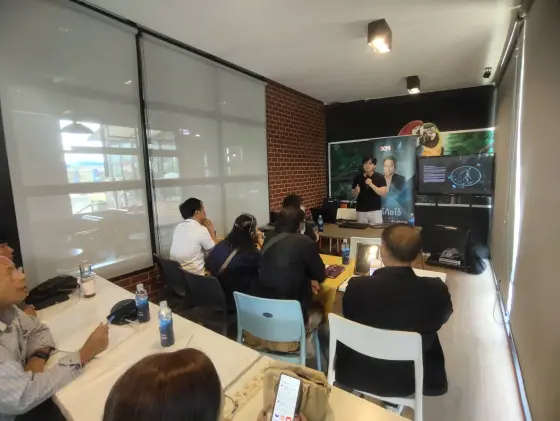บรรยากาศสัมมนาเทรด Forex ของ Gangster Trader Academy จังหวัดนครพนม