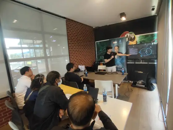 บรรยากาศสัมมนาเทรด Forex ของ Gangster Trader Academy จังหวัดนครพนม