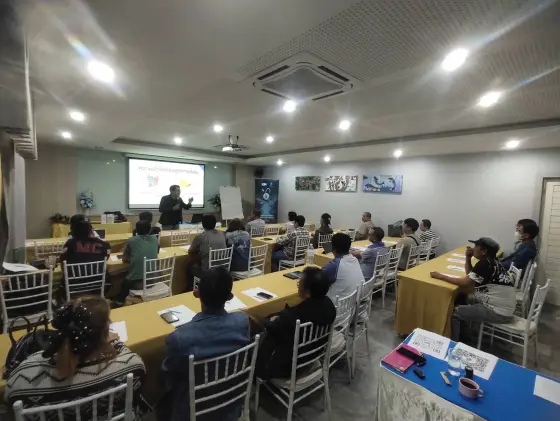 บรรยากาศสัมมนาเทรด Forex ของ Gangster Trader Academy จังหวัดร้อยเอ็ด