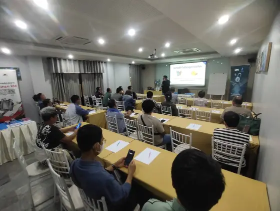 บรรยากาศสัมมนาเทรด Forex ของ Gangster Trader Academy จังหวัดร้อยเอ็ด