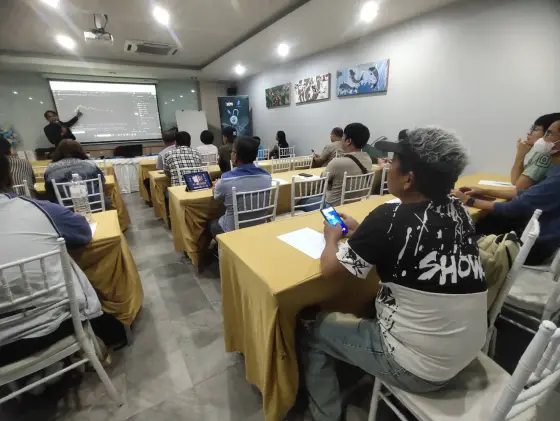 บรรยากาศสัมมนาเทรด Forex ของ Gangster Trader Academy จังหวัดร้อยเอ็ด