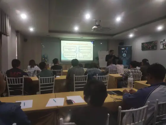 บรรยากาศสัมมนาเทรด Forex ของ Gangster Trader Academy จังหวัดสุรินทร์